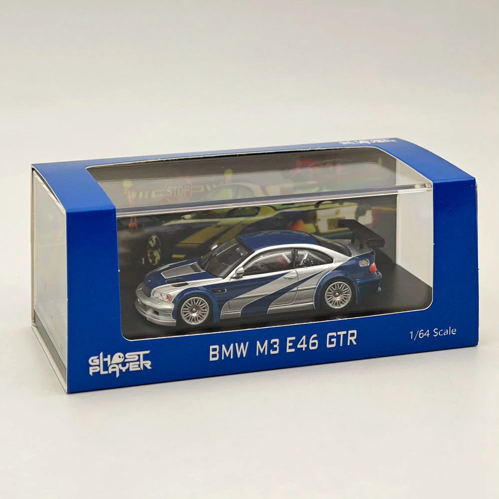 Ghost Player BMW M3 E46 GTR Imported 1:64 Scale - Image 3