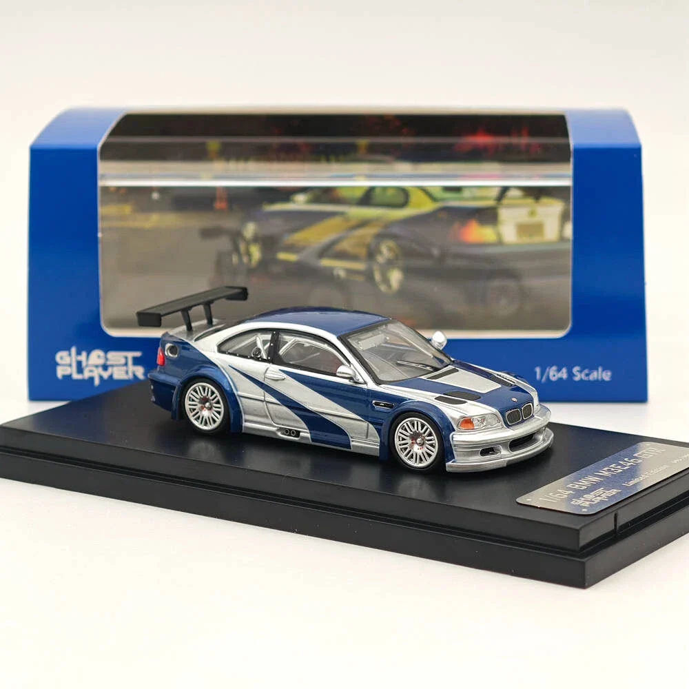 Ghost Player BMW M3 E46 GTR Imported 1:64 Scale - Image 7