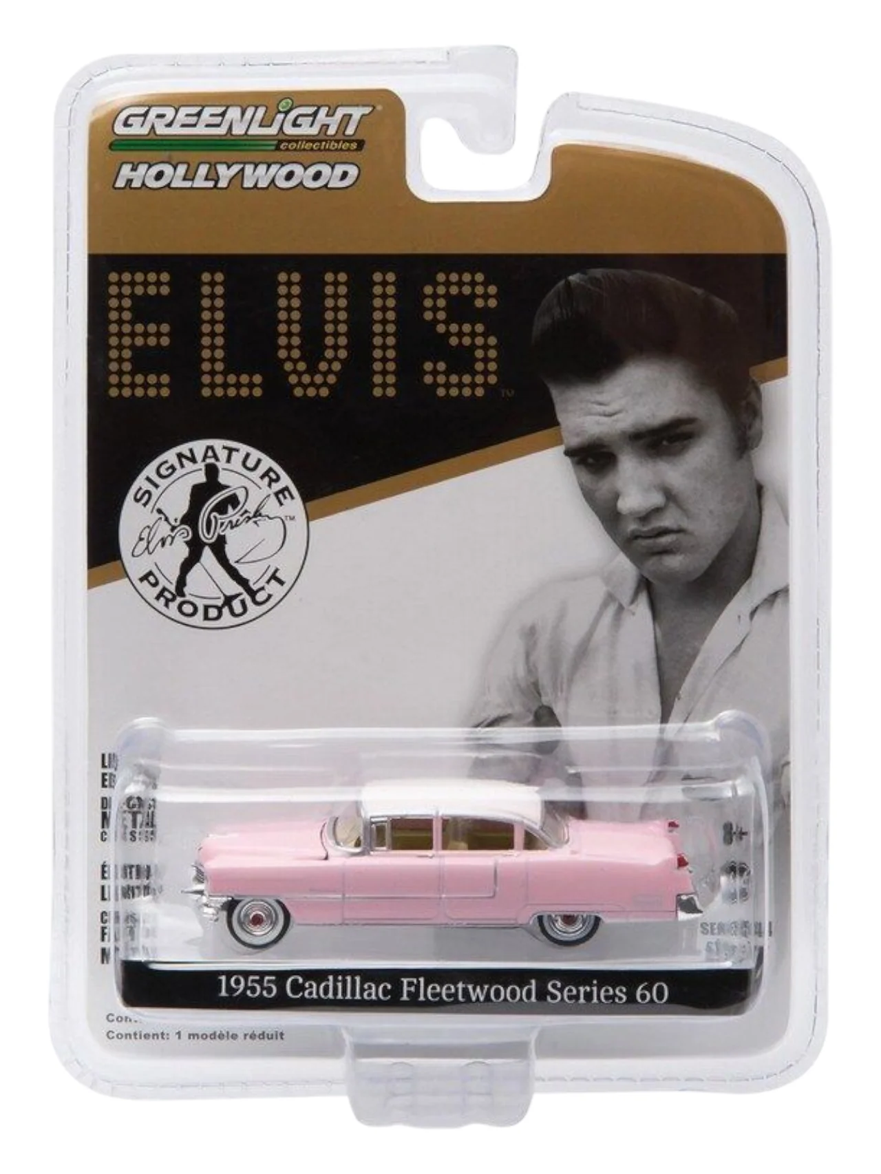 Greenlight Collectibles Hollywood Series Elvis 1955 Cadillac Fleetwood Series 60 1:64 Scale