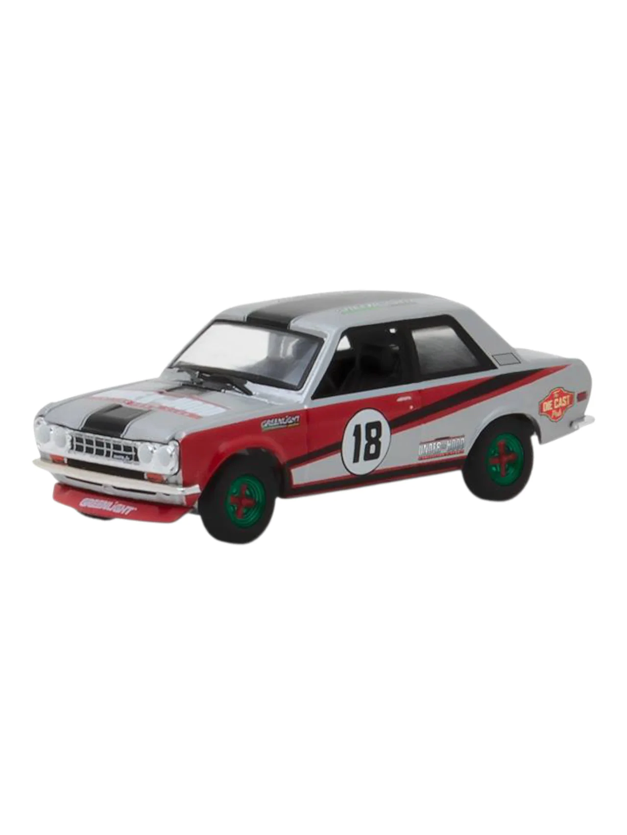 Greenlight Collectibles Under The Hood Collectors Club 1971 Datsun 510 1:64 Scale - Image 2