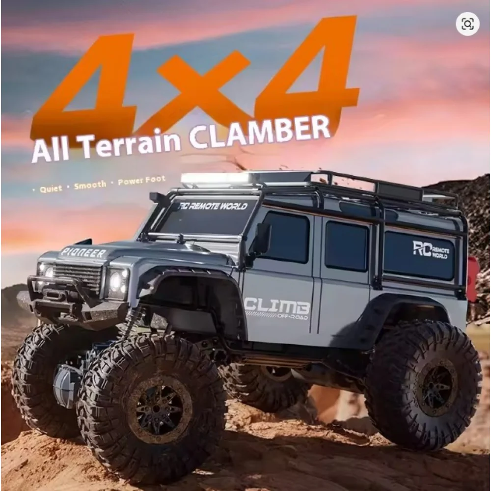 HB TOYS Racing Rally Clamber RTR Ready To Run 1:10 Scale 4WD RC Rock Crawler Off Road Car with Shock Absorbers. - Image 7