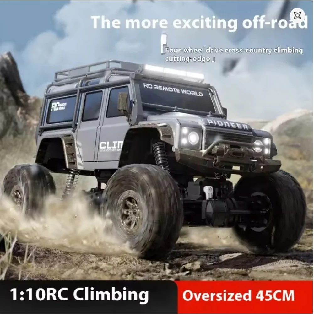 HB TOYS Racing Rally Clamber RTR Ready To Run 1:10 Scale 4WD RC Rock Crawler Off Road Car with Shock Absorbers. - Image 8