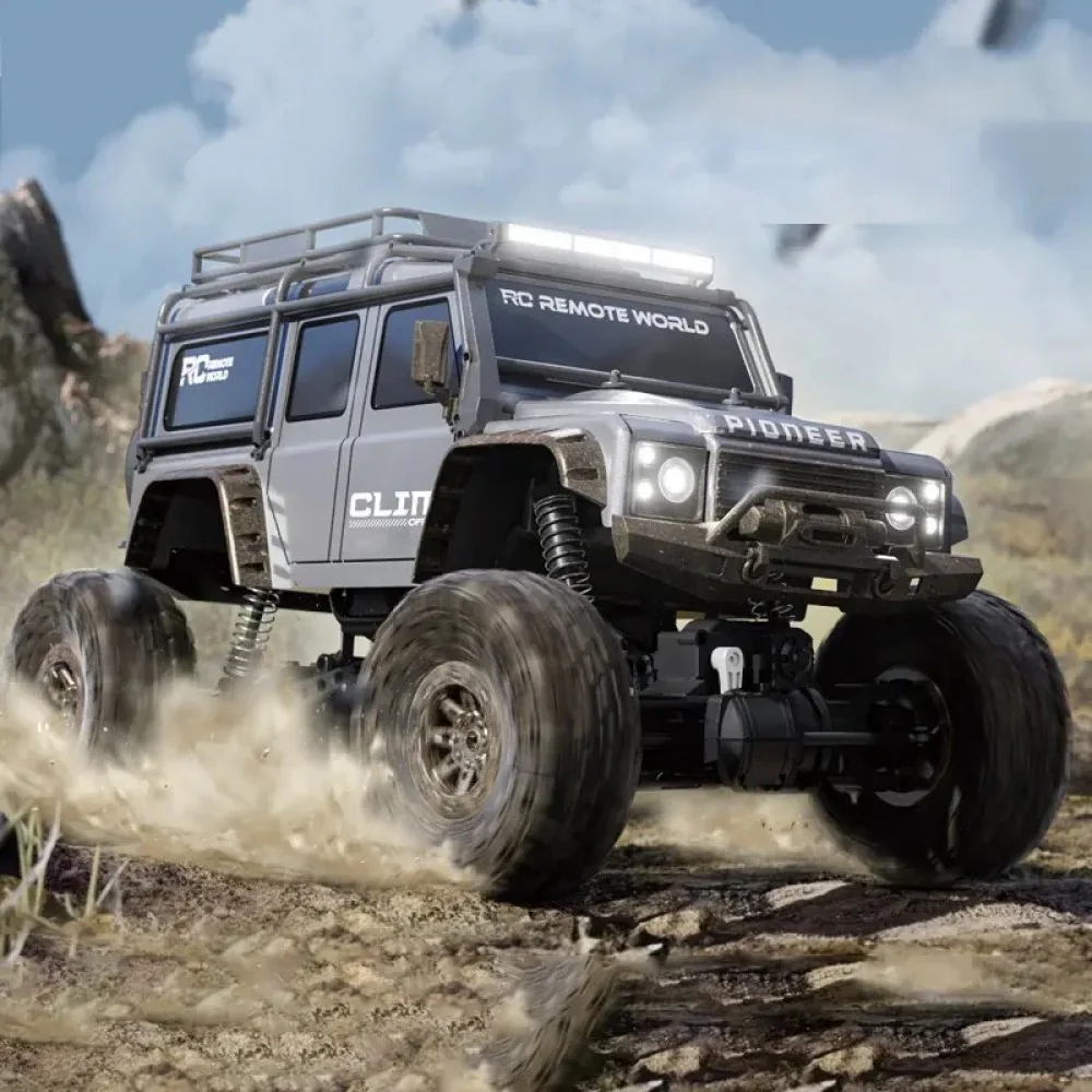 HB TOYS Racing Rally Clamber RTR Ready To Run 1:10 Scale 4WD RC Rock Crawler Off Road Car with Shock Absorbers. - Image 9