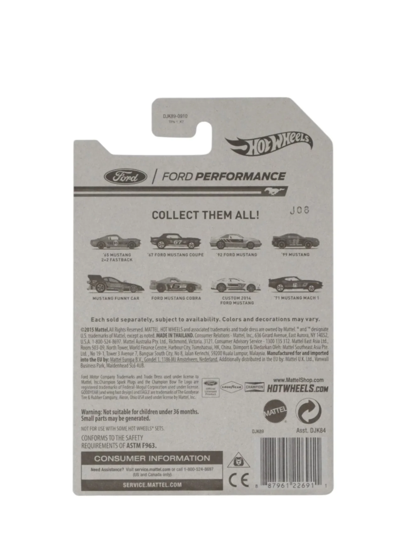 Hot Wheels 
1999 Ford Mustang - Image 2
