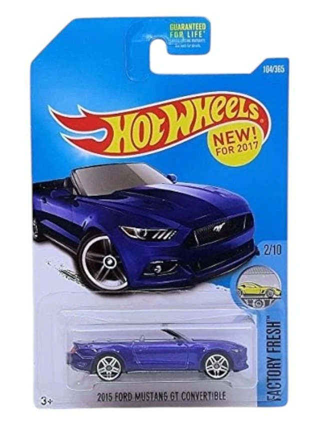 Hot Wheels 2015 Ford Mustang GT Convertible imported mainline 1:64 Scale