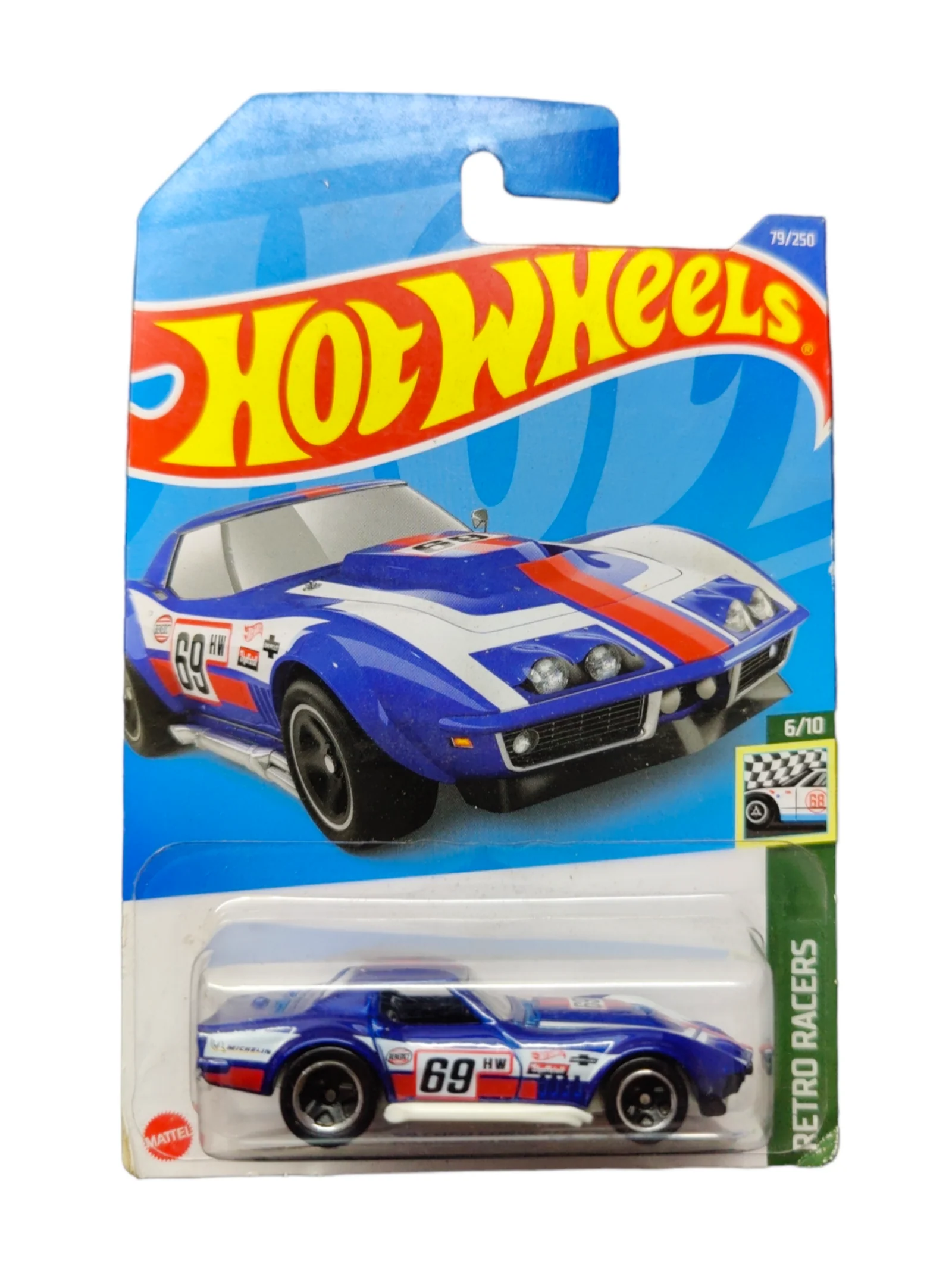 HotWheels 69 Copo Corvette Imported Mainline 1:64 Scale