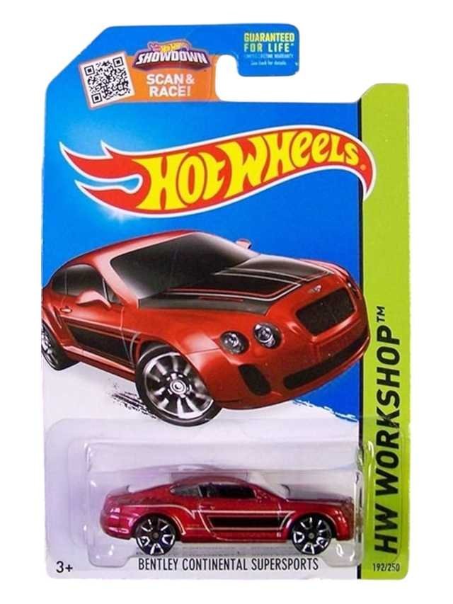 Hot Wheels 
Bentley Continental Supersport Imported Mainline 1:64 Scale