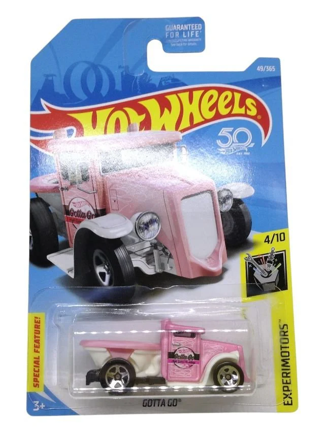Hotwheels Gotta Go pink 1:64 imported mainline