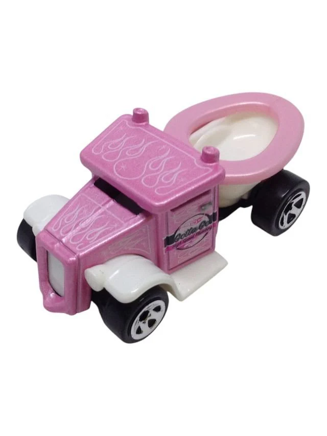Hotwheels Gotta Go pink 1:64 imported mainline - Image 3