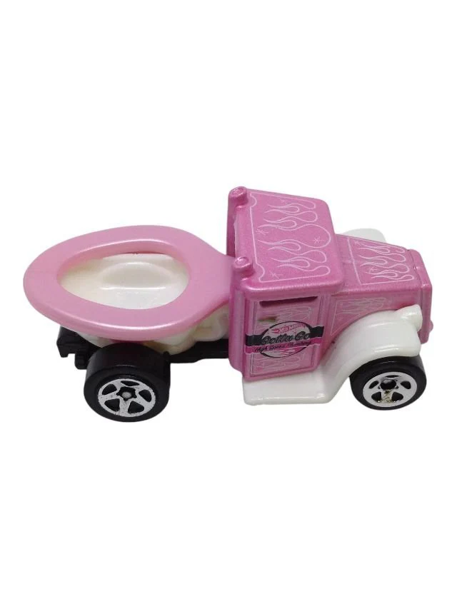 Hotwheels Gotta Go pink 1:64 imported mainline - Image 8
