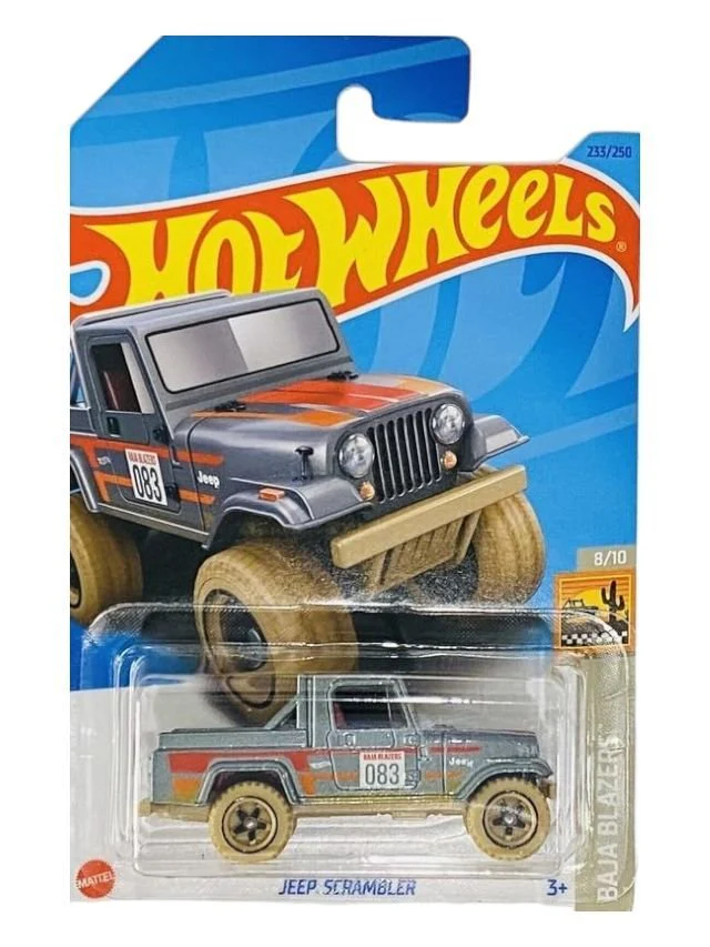 Hotwheels Jeep Scrambler Imported Mainline 1:64 Scale