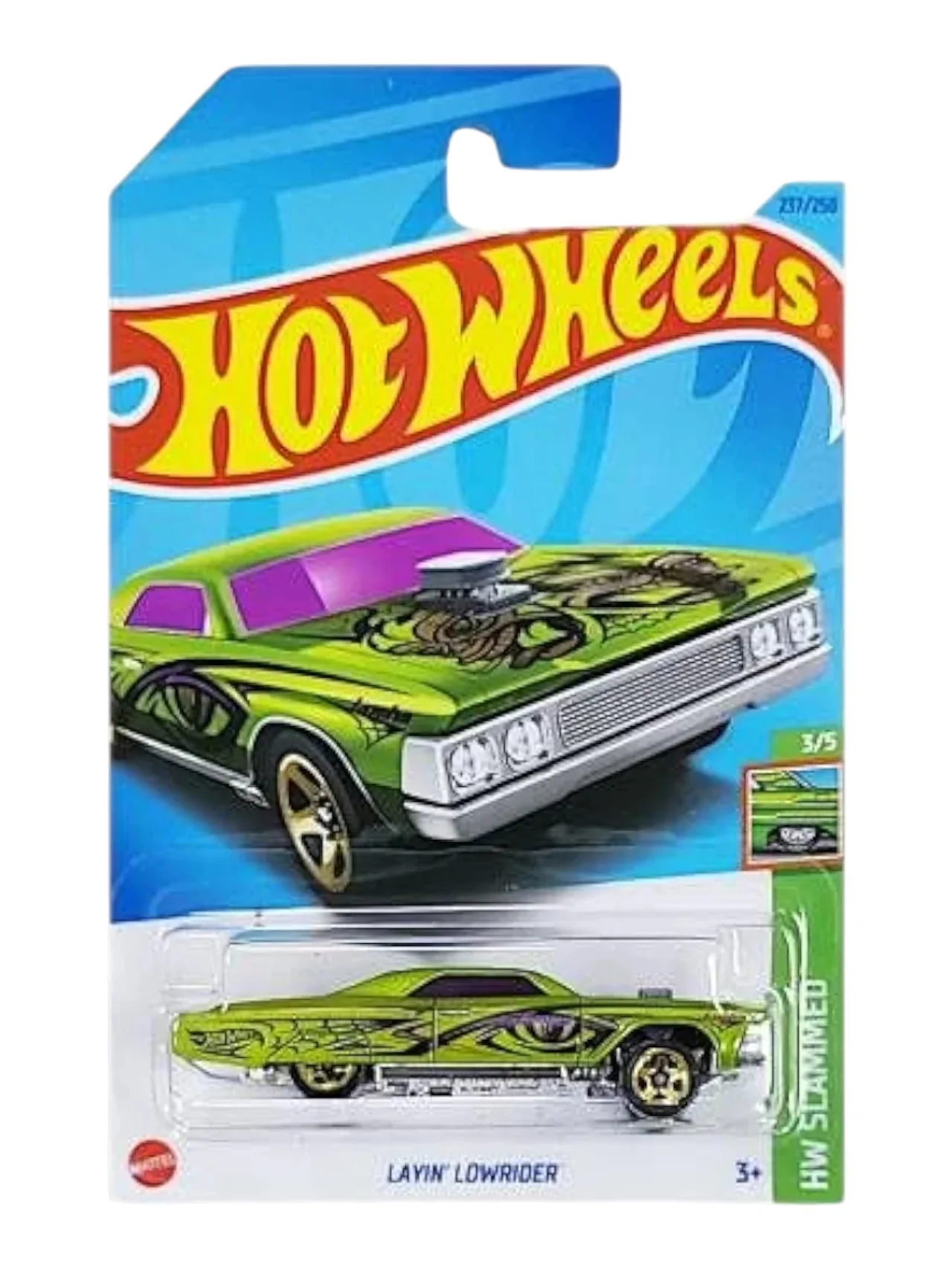 Hotwheels layin lowrider imported mainline 1:64 Scale