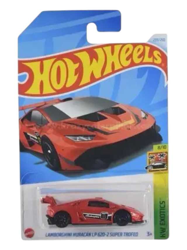 Hot Wheels Lamborghini Huracan LP 620-2 Super Trofeo  Mainline Card Art 1:64 Scale