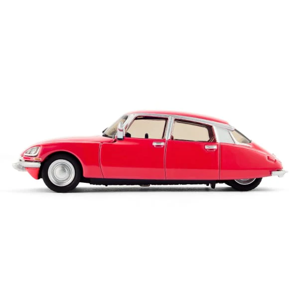 HotWheels MoMA Edition Citroën DS 23 Sedan Premium RLC Die-Cast Car with Display Case 1:64 Scale jgl48 - Image 3