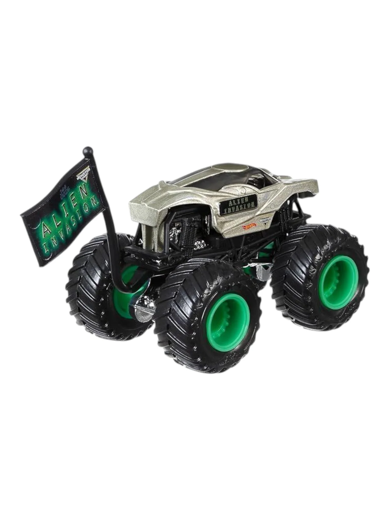 Hot Wheels Monster Jam Alien Invasion Vehicle 1:24 Scale - Image 2