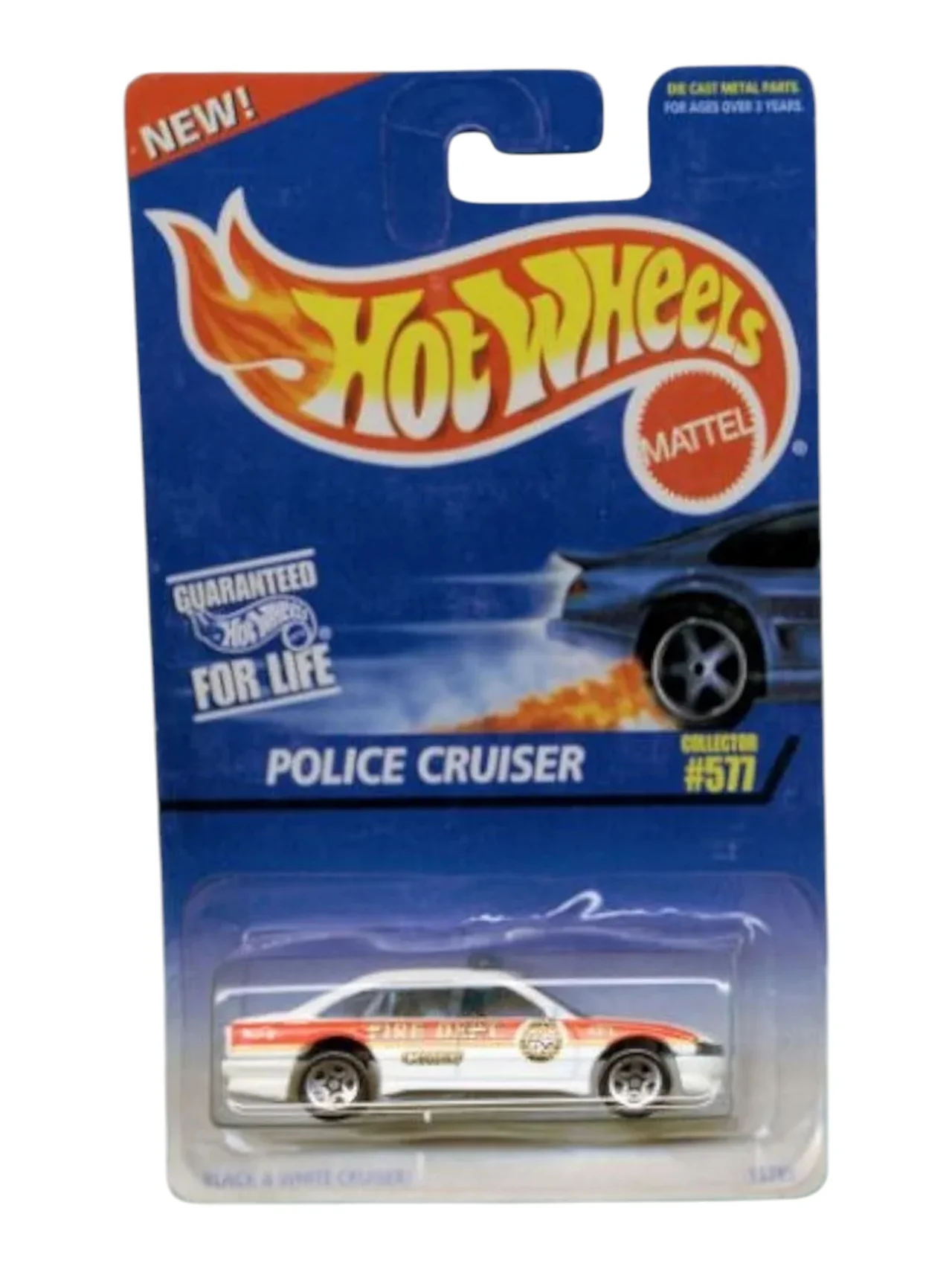 Hotwheels police cruiser imported mainline 1:64 Scale