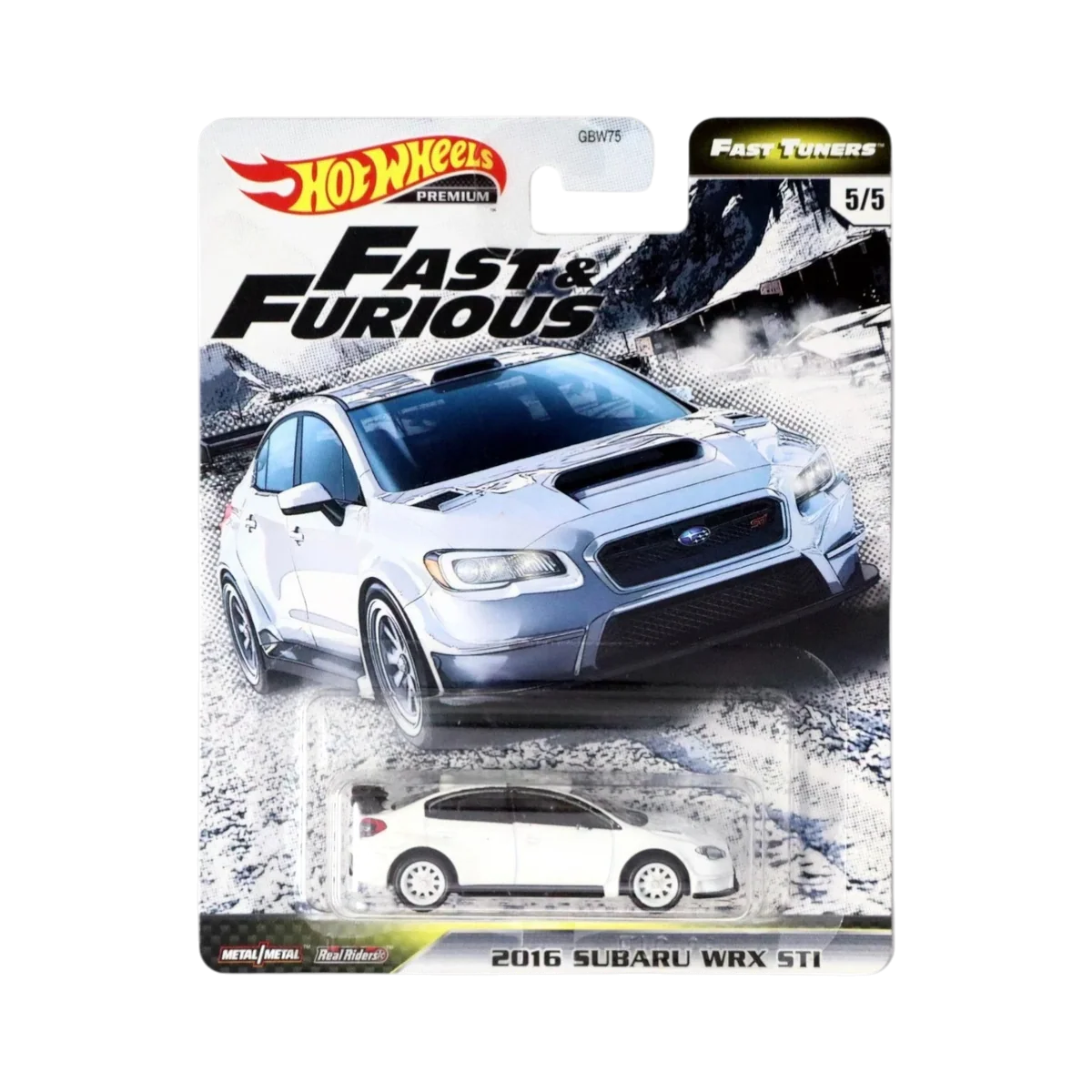 Hot wheels premium fast & Furious fast Tuners 2016 subaru wrx STI scale 1:64