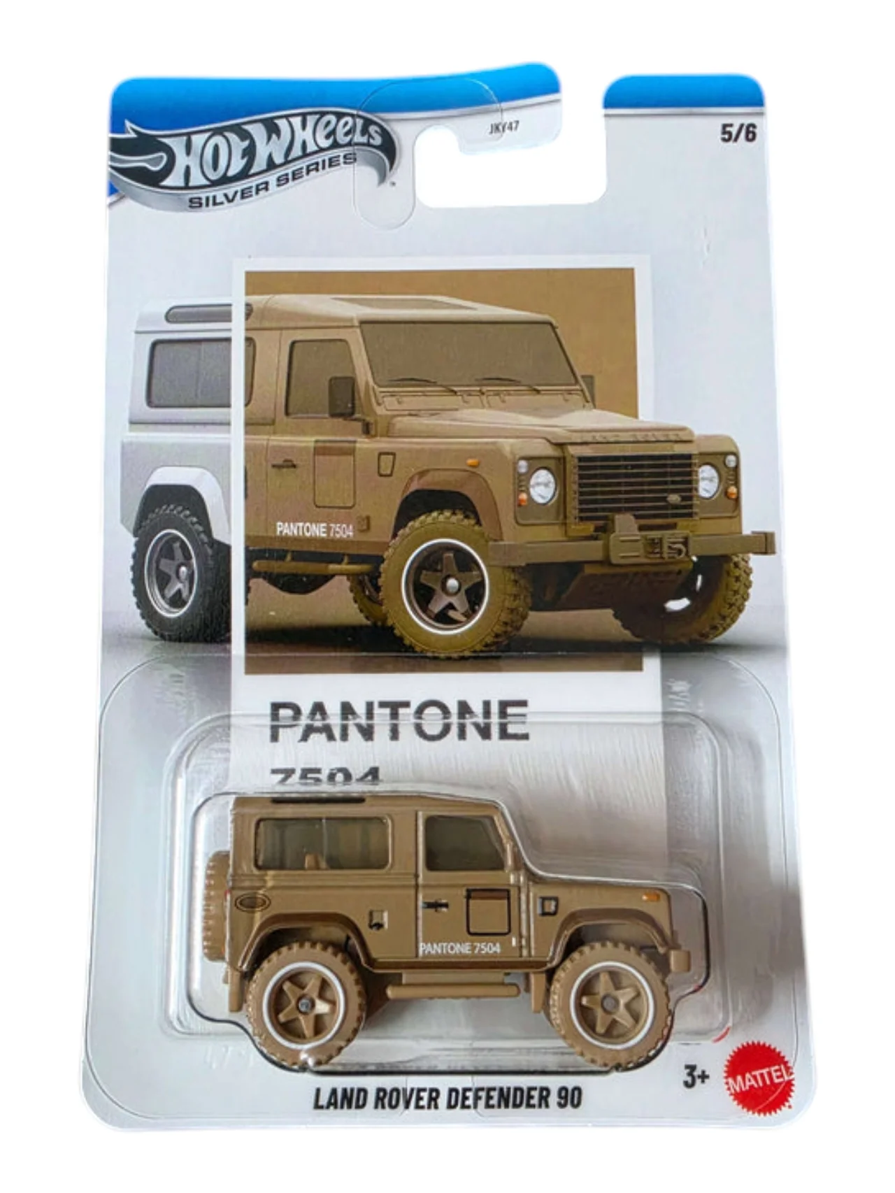 HotWheels Pantone Silver Series Mainline Card art Complete Set of 10 Cars | 1:64 Scale Collectible Die-Cast Vehicle Set - Image 3