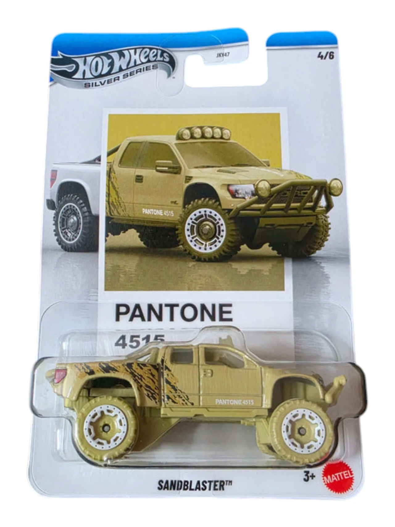 HotWheels Pantone Silver Series Mainline Card art Complete Set of 10 Cars | 1:64 Scale Collectible Die-Cast Vehicle Set - Image 7