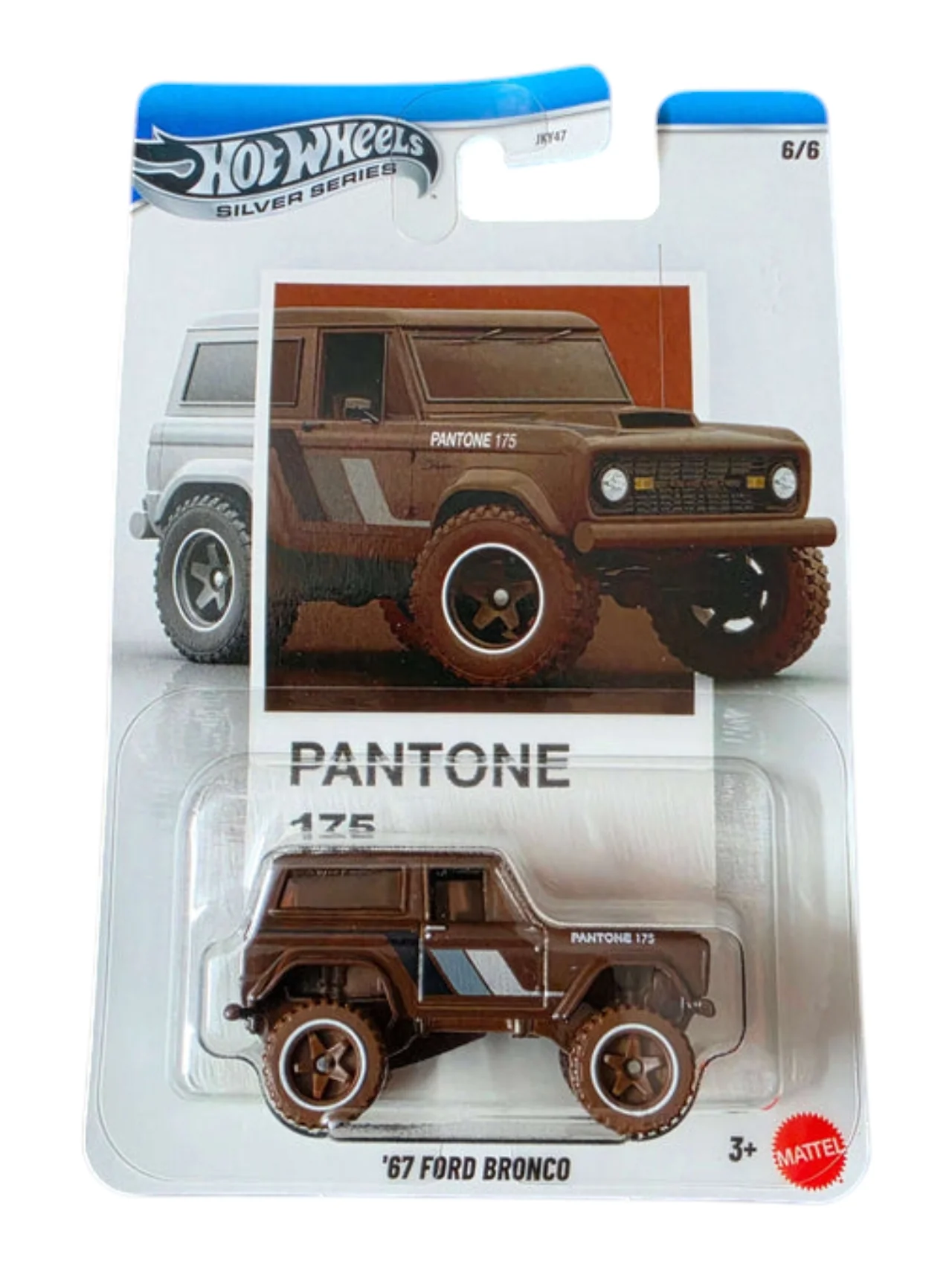 HotWheels Pantone Silver Series Mainline Card art Complete Set of 10 Cars | 1:64 Scale Collectible Die-Cast Vehicle Set - Image 8