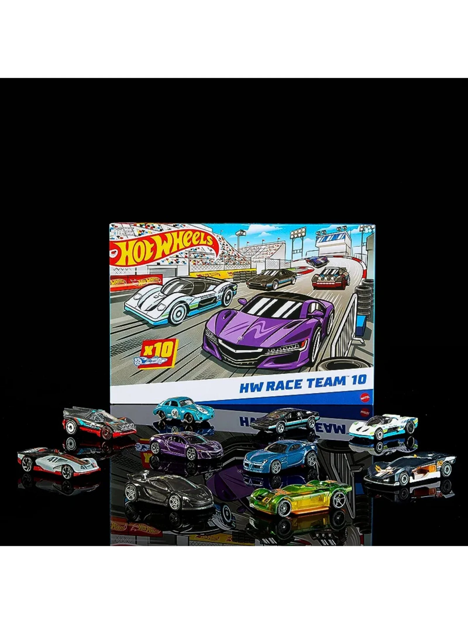 Hot wheels race team 10 Set of 10 pack - Image 2
