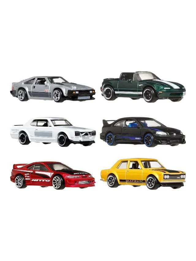 Hot Wheels Silver Series 6 Cars Set - Image 2