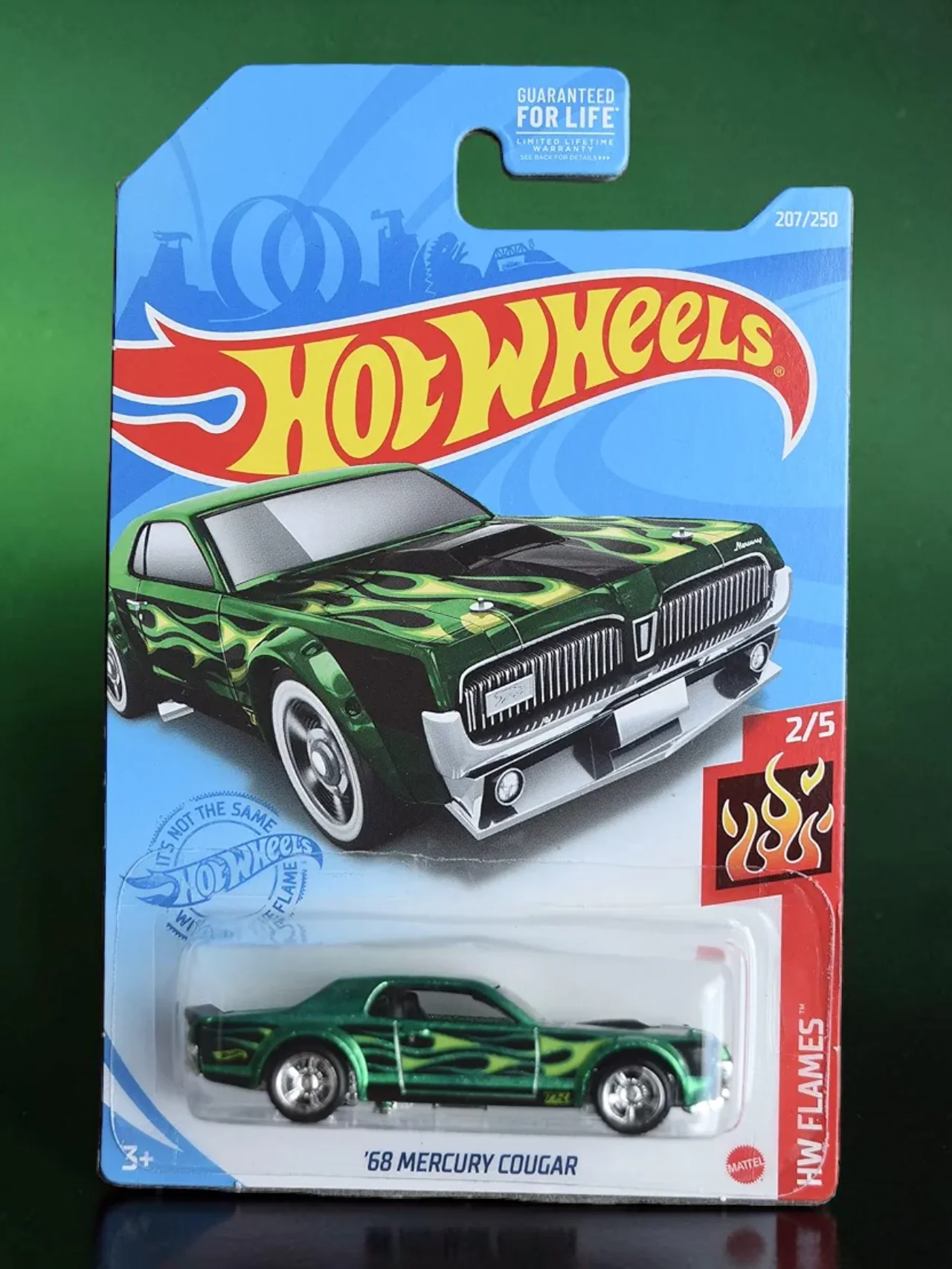 Hotwheel '68 Mercury Cougar Imported 1:64 Scale (Super Treasure hunt)