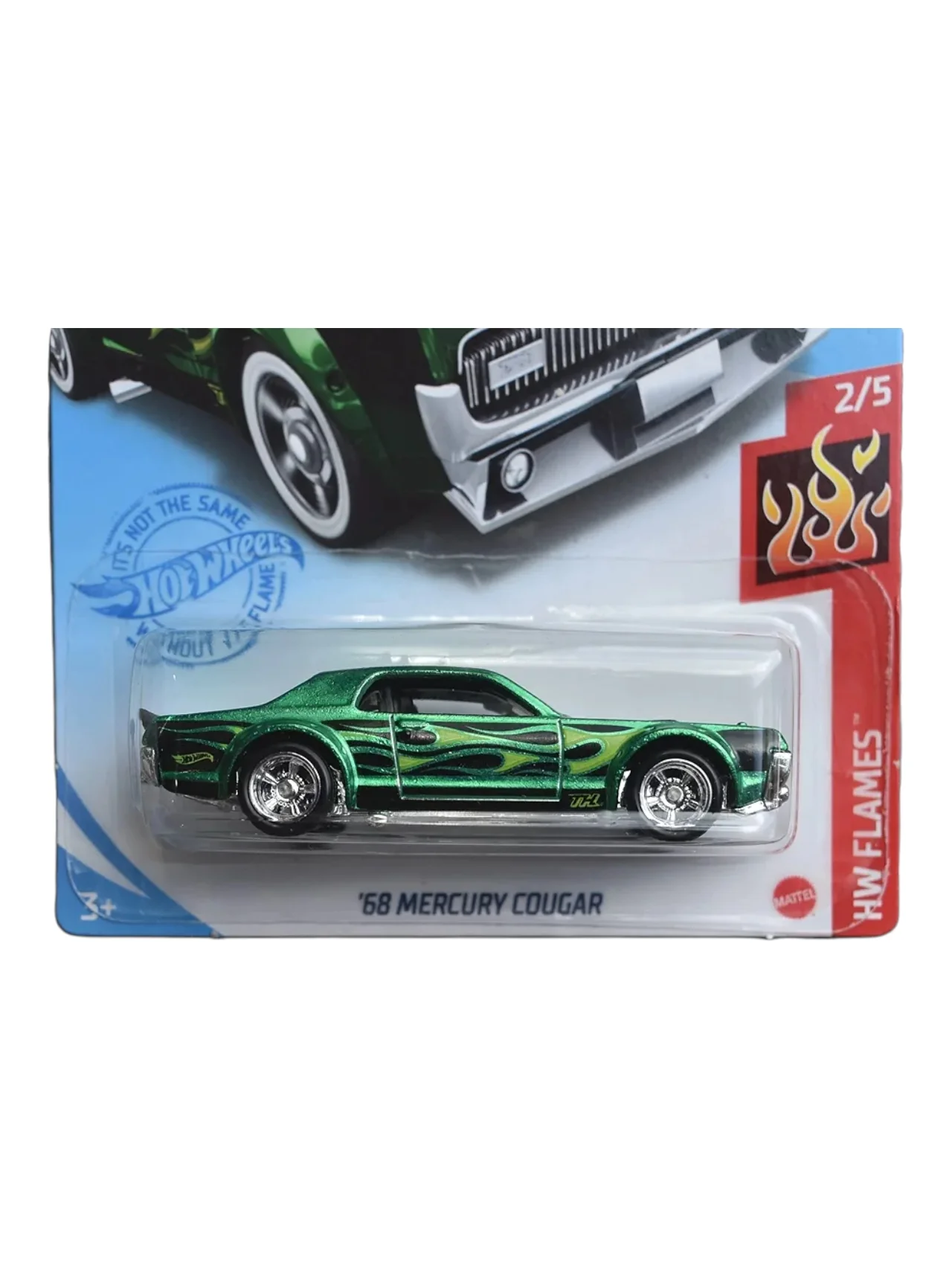 Hotwheel '68 Mercury Cougar Imported 1:64 Scale (Super Treasure hunt) - Image 2