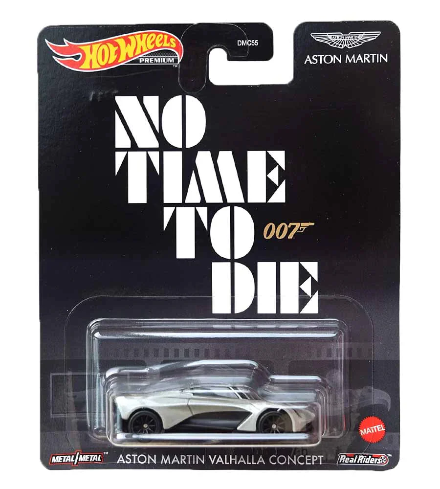 HotWheels 007 No Time To Die Aston Martin Valhalla Concept imported premium 1:64 Scale