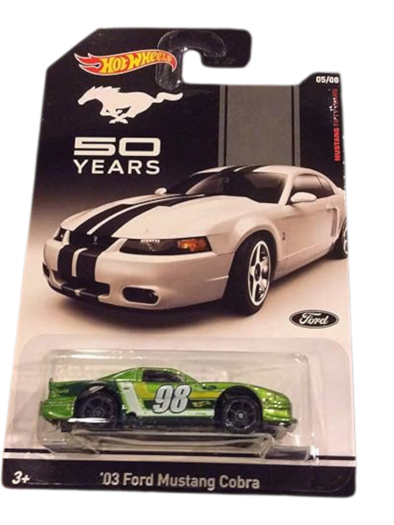 HotWheels '03 ford mustang cobra Imported Mainline 1/64 Scale