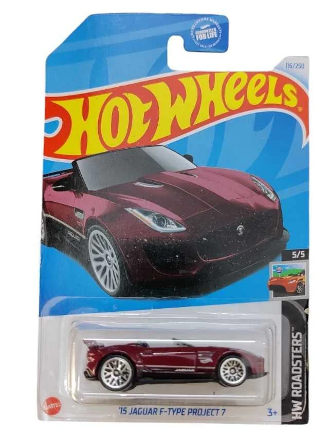 Hotwheels 15 Jaguar F-Type Project 7 Imported Mainline 1:64 Scale HTD74-N7C5
