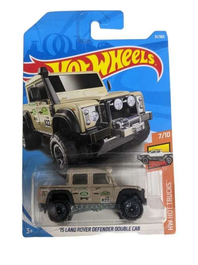 Hotwheels 15 land rover defender double cab Imported mainline 1:64 Scale FJV45-D7C3