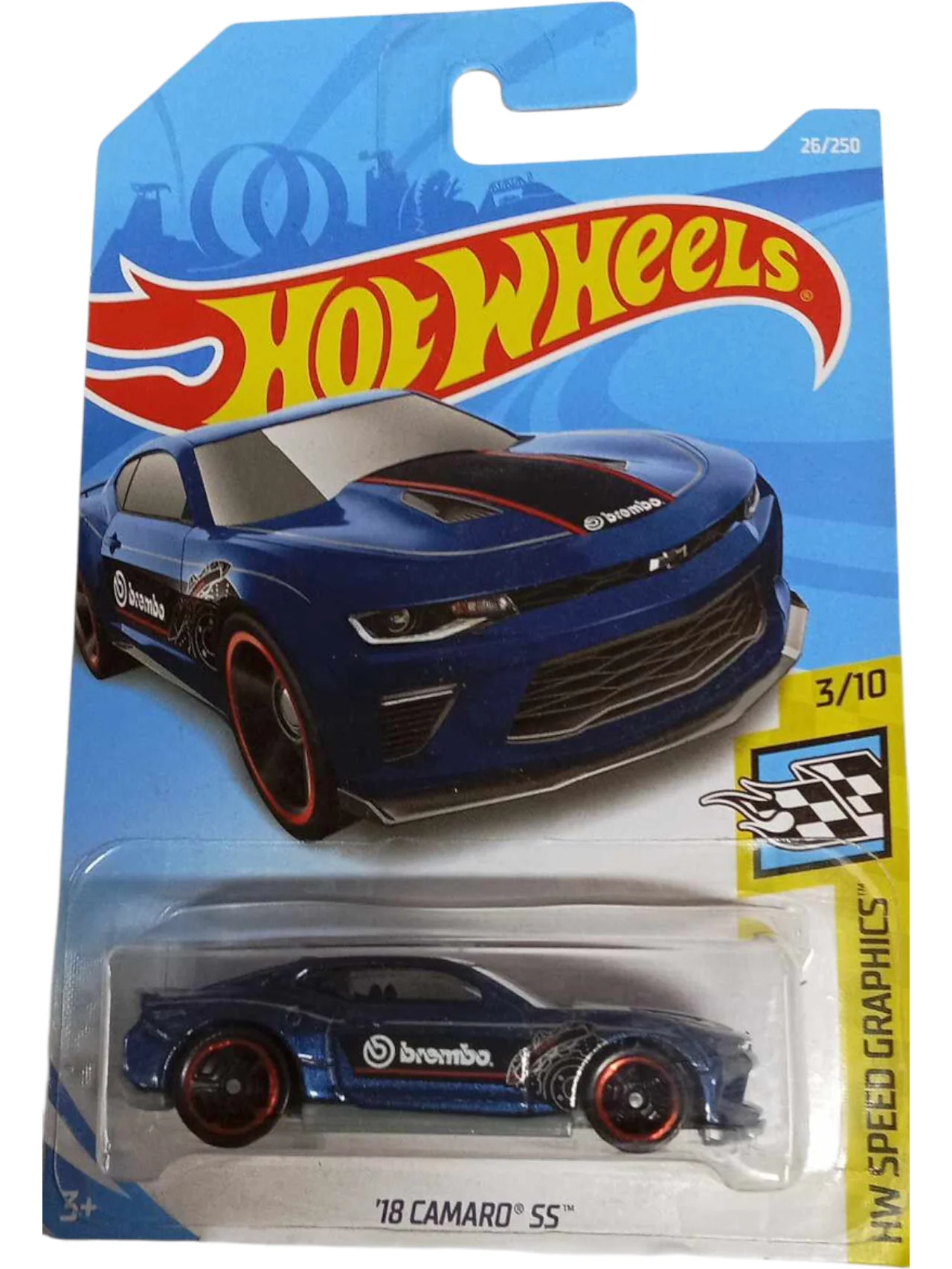 HotWheels 18 Camaro 55 Imported Mainline 1:64 Scale FYC99-D7C3