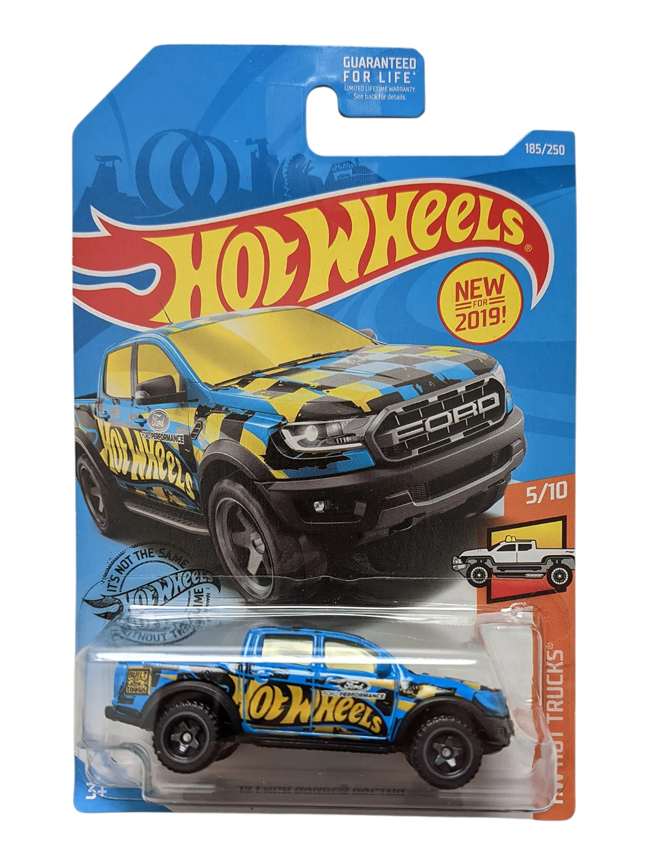 Hotwheels 19 Ford Ranger Raptor Imported Mainline 1:64 Scale FYF09-D7C3