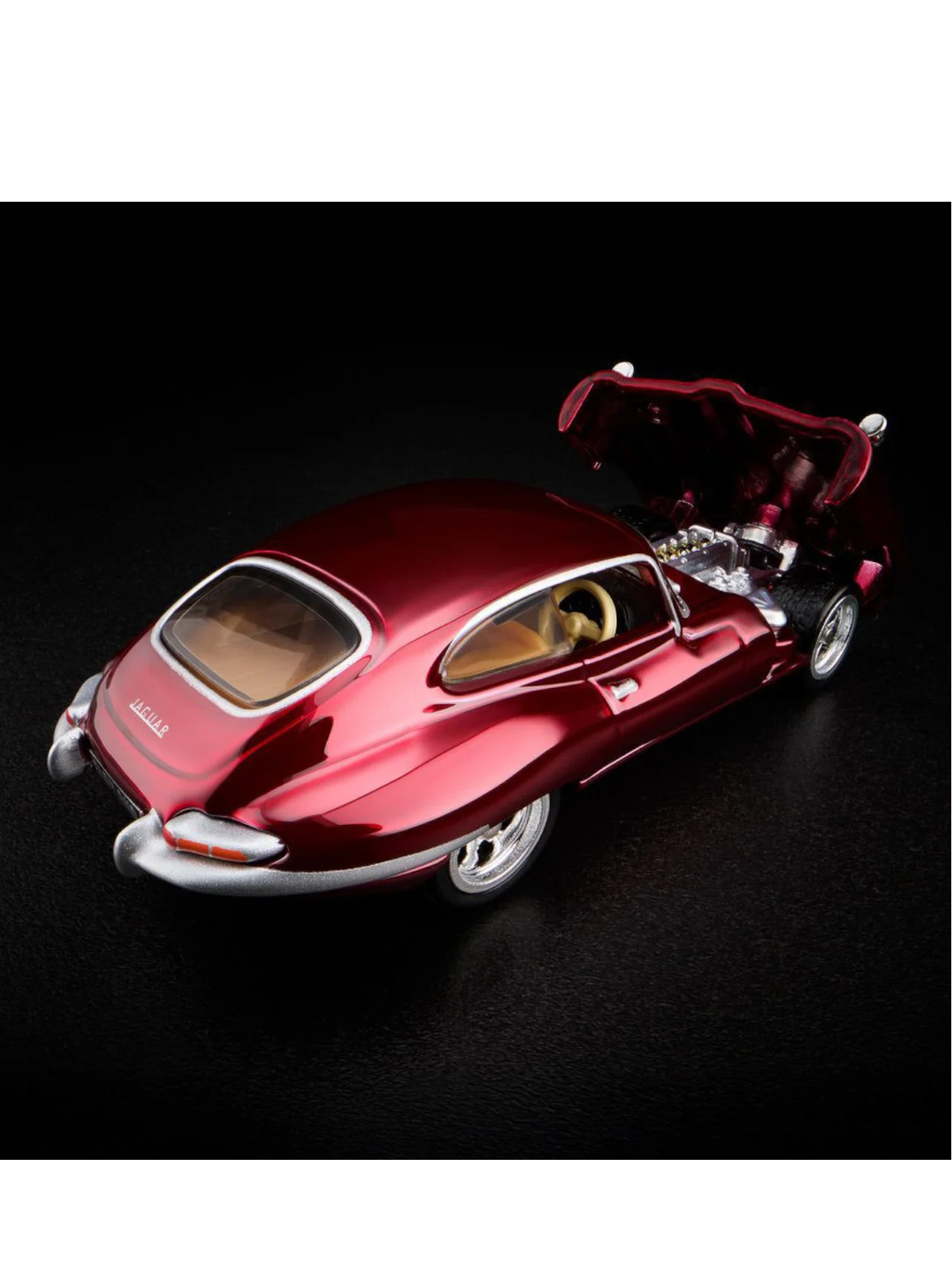 HotWheels 1964 Jaguar E-Type RLC 1:64 Scale (With Acrylic Case)JCP68 - Image 15
