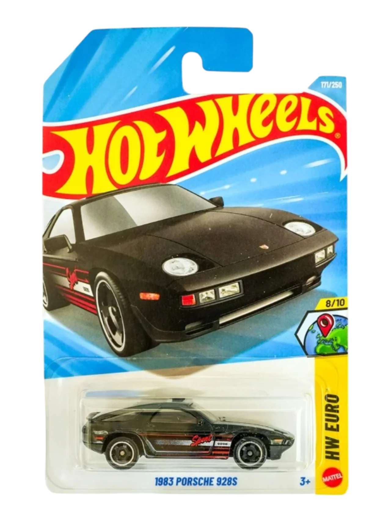 HotWheels "1983 Porsche 928S" Imported Mainline 1:64 Scale