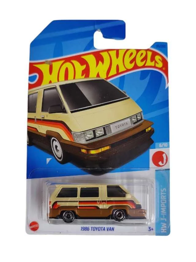 Hotwheels 1986 Toyota van Imported Mainline 1:64 Scale