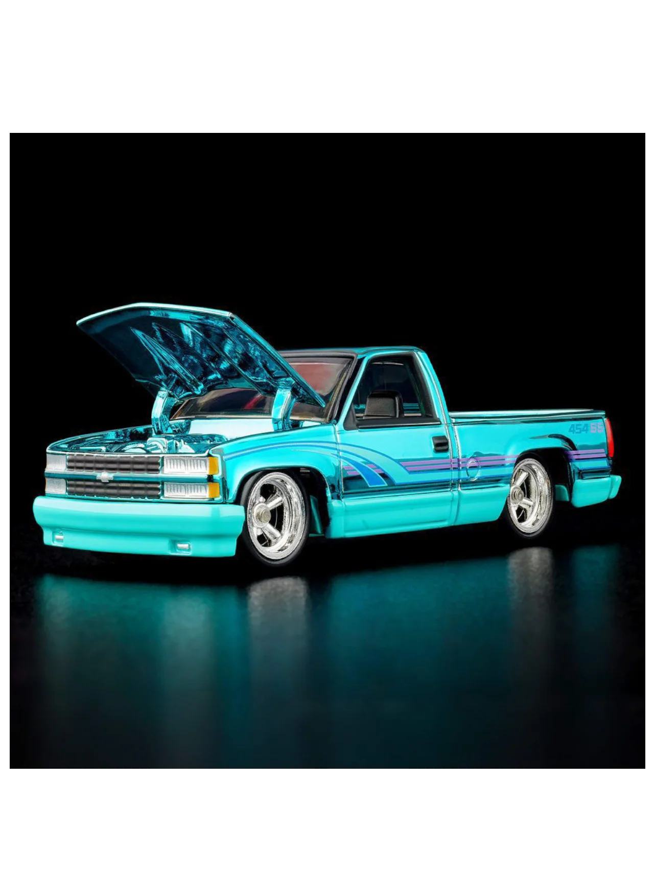 HotWheels 1990 Chevy 454 RLC 1:64 Scale (With Protector) - Image 4