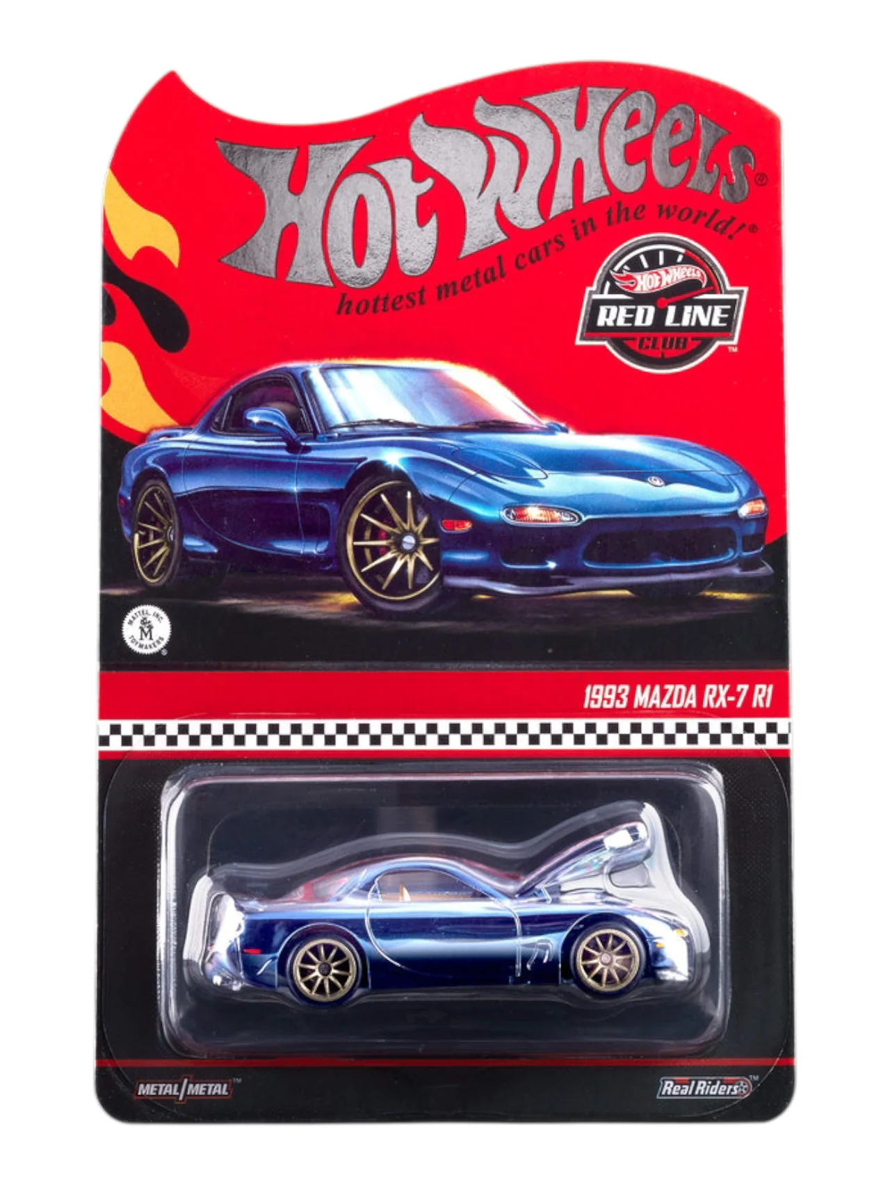 HotWheels 1993 Mazda RX-7 R1 RLC 1:64 Scale (With Protector) jcp16