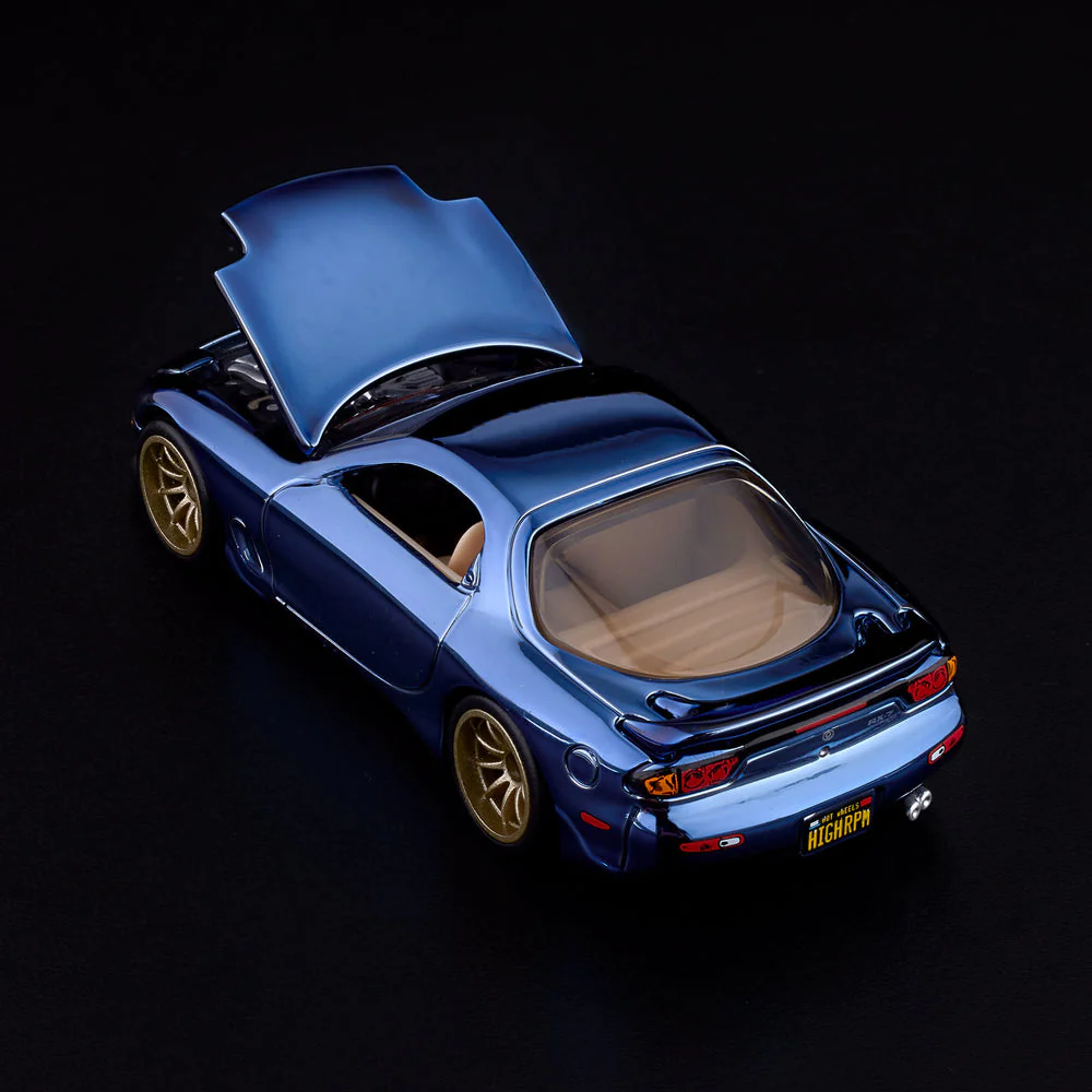 HotWheels 1993 Mazda RX-7 R1 RLC 1:64 Scale (With Protector) jcp16 - Image 14