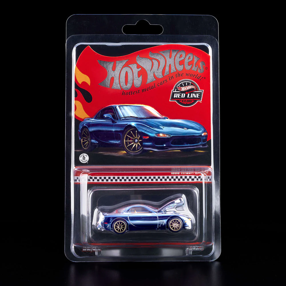 HotWheels 1993 Mazda RX-7 R1 RLC 1:64 Scale (With Protector) jcp16 - Image 2