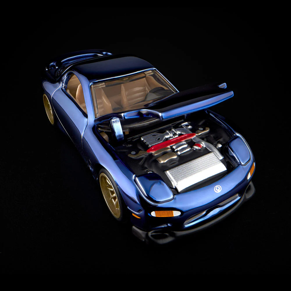 HotWheels 1993 Mazda RX-7 R1 RLC 1:64 Scale (With Protector) jcp16 - Image 7