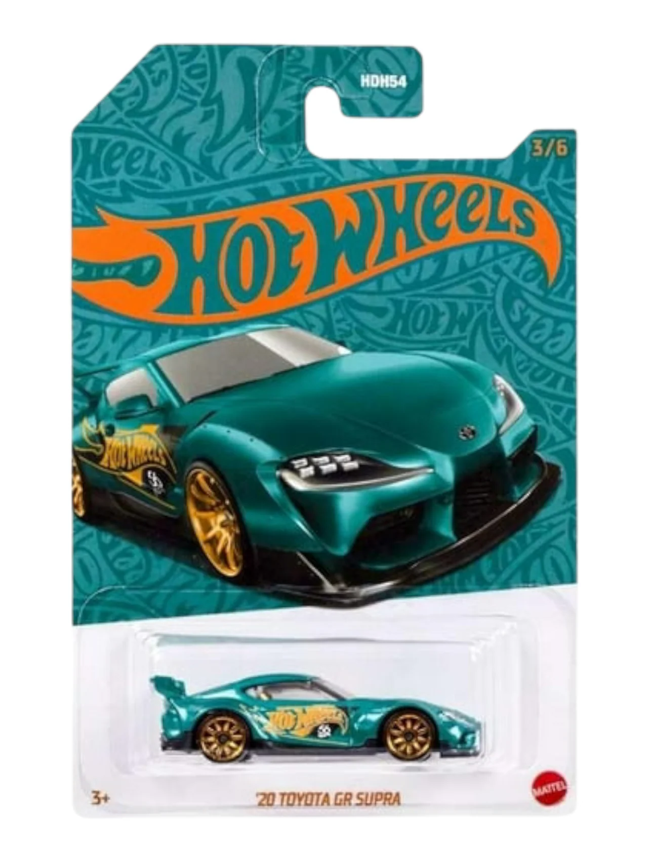 HotWheels 20 Toyota Gr Supra Imported card art mainline 1:64 Scale - Image 4
