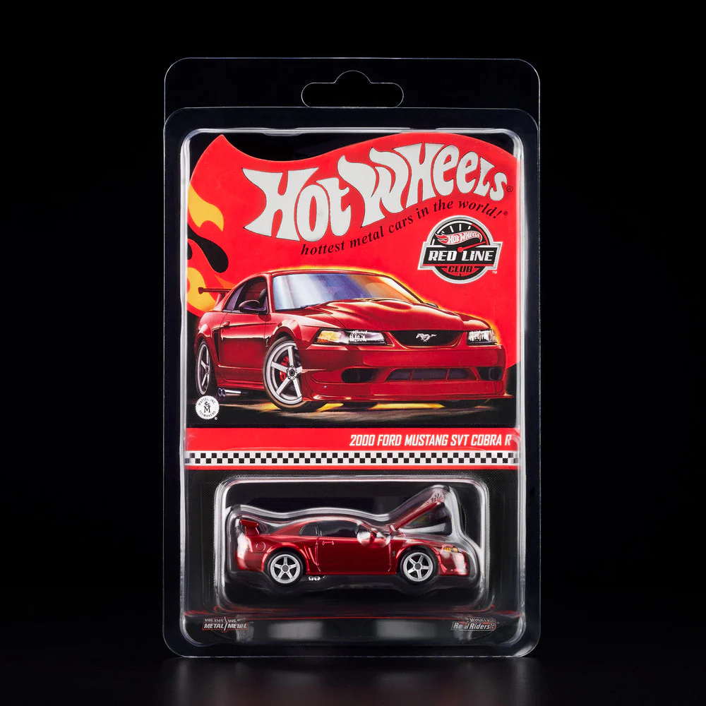 HotWheels 2000 Ford Mustang SVT Cobra R RLC 1:64 Scale (With Protector)JCP10-9893 - Image 2