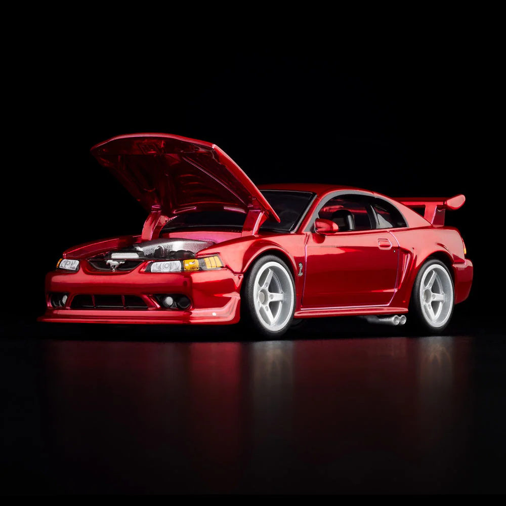 HotWheels 2000 Ford Mustang SVT Cobra R RLC 1:64 Scale (With Protector)JCP10-9893 - Image 6