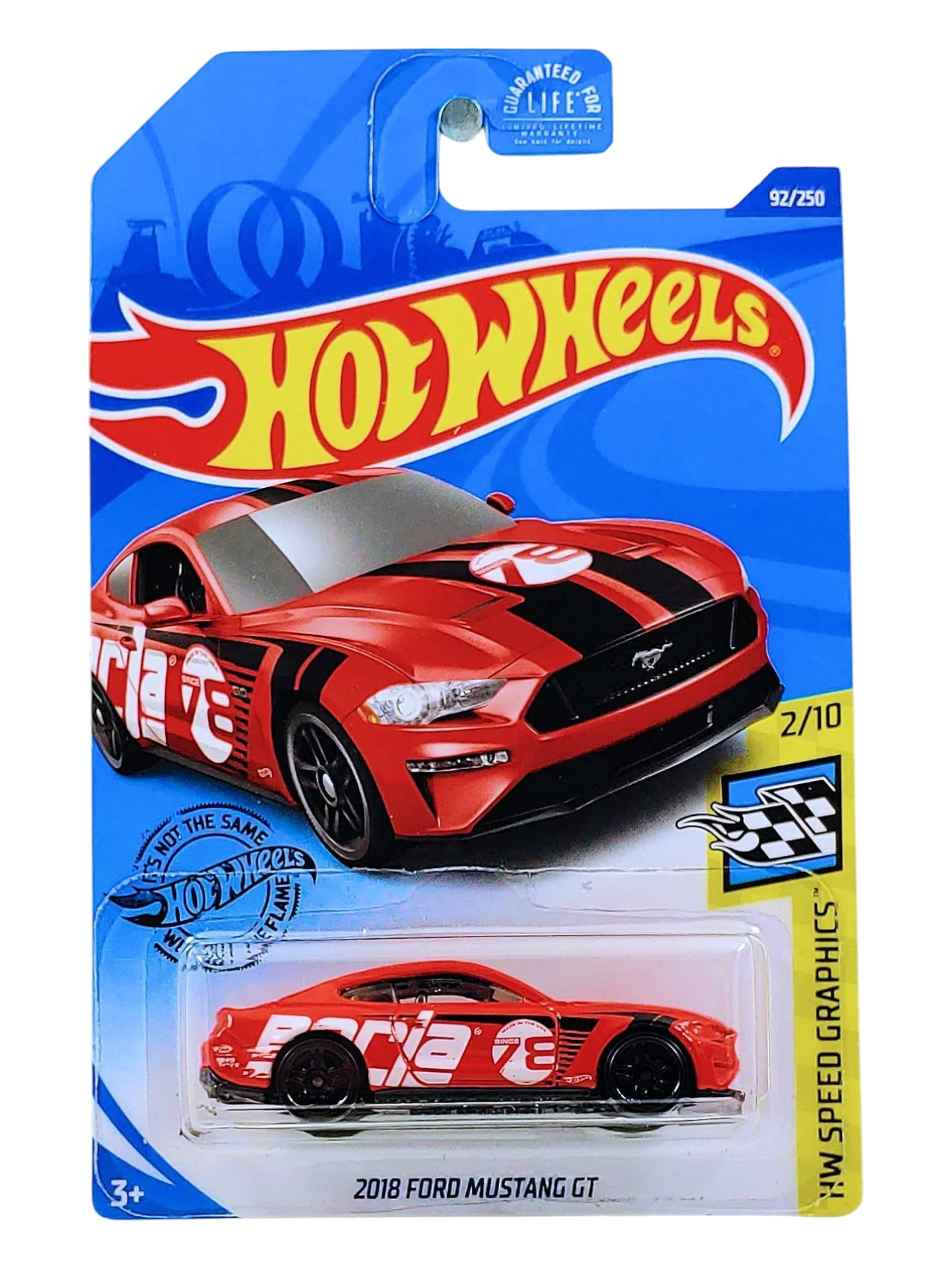 HotWheels 2018 Ford Mustang GT Imported Mainline 1:64 Scale GHC84-D7C5
