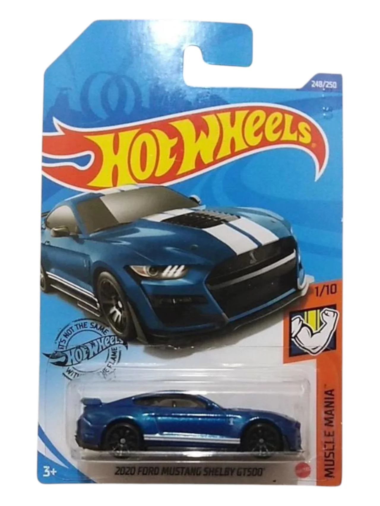 HotWheels 2020 Ford Mustang Shelby GT500 Imported Mainline 1:64 Scale GHB32-M7C6