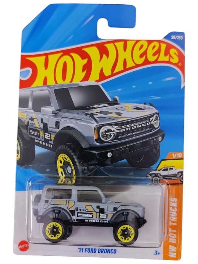 Hotwheels 21 Ford Bronco Imported Mainline 1:64 Scale