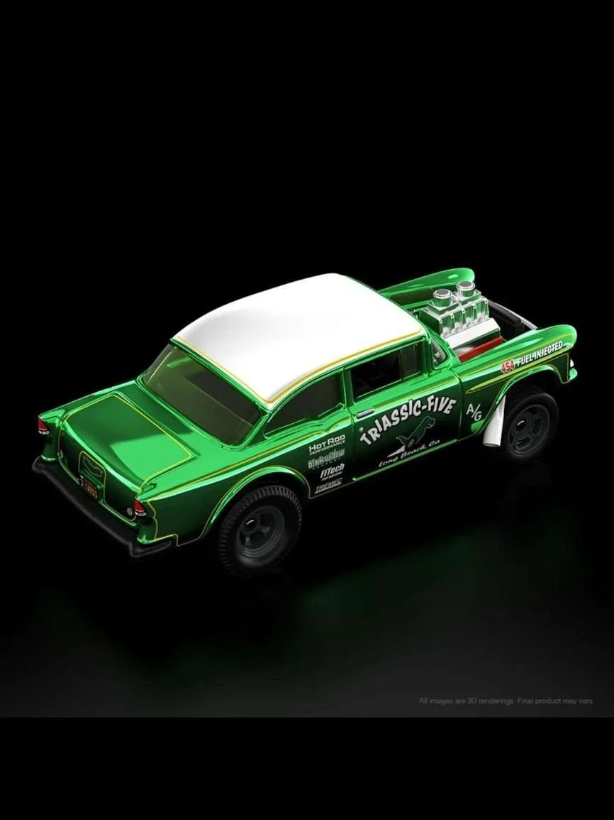 Hotwheels 55 Chevy Bel Air Gasser - Image 2