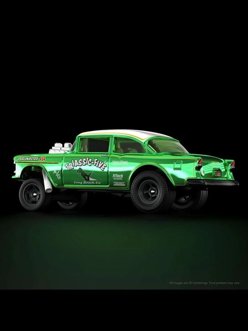 Hotwheels 55 Chevy Bel Air Gasser - Image 3
